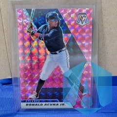 2021 Panini MOSAIC PINK Ronald Acuna Jr. #109 Atlanta